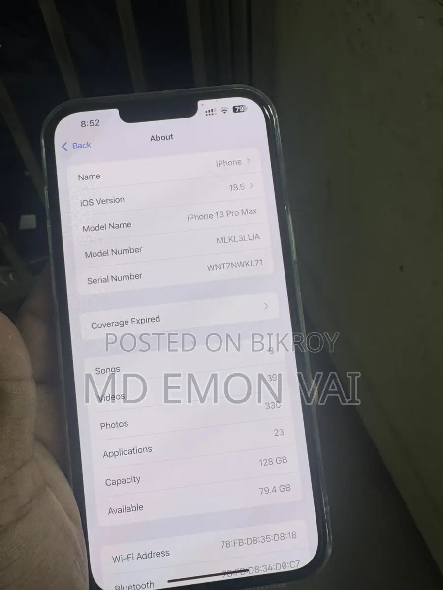 Apple iPhone 13 Pro Max for sale (Used)