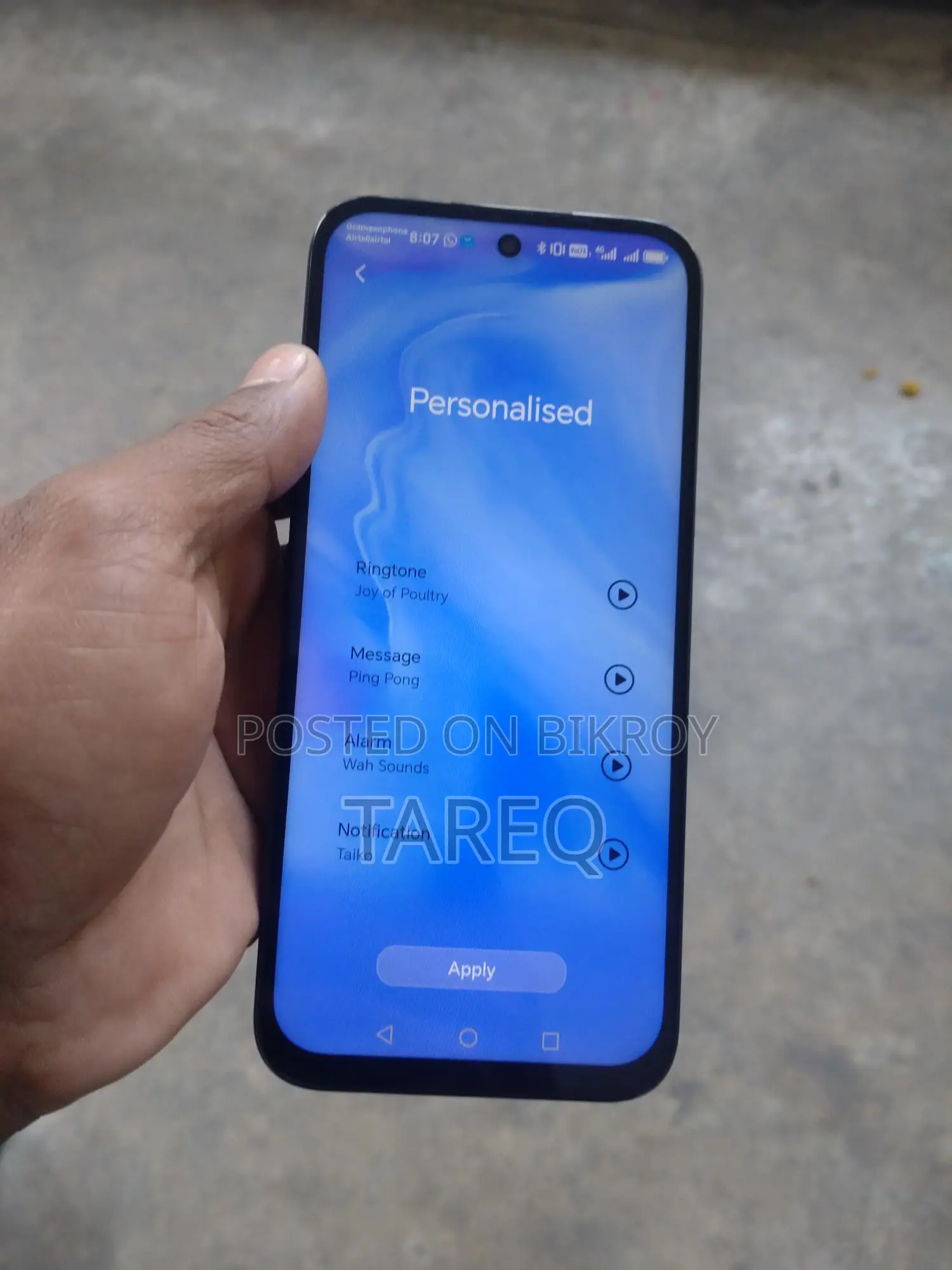 Honor x6c 6/128GB (Used)