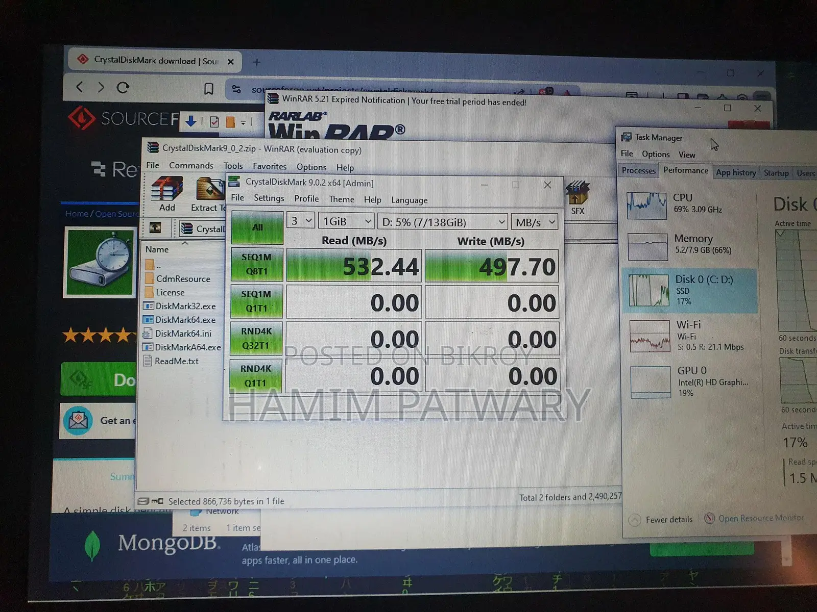 Kingfast 256GB SSD