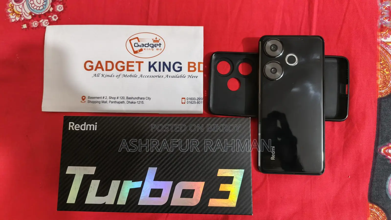 Xiaomi Redmi turbo 3 (Used)