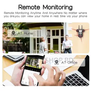 Three Lens 4G Sim Full HD 6MP Outdoor Waterproof IP Camera V380 Pro
