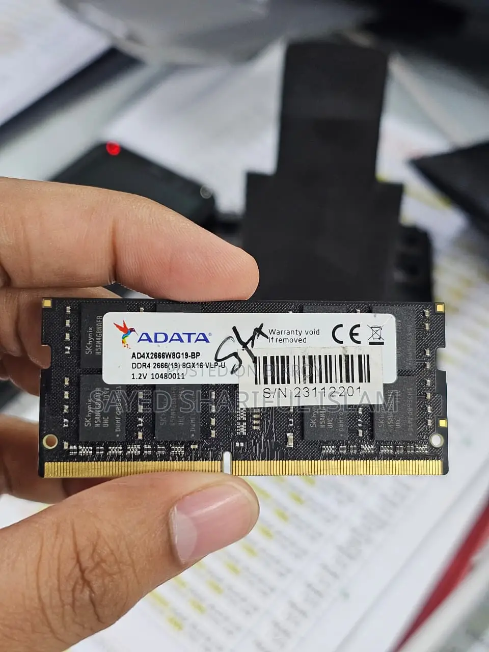 Adata 8GB DDR4 2666MHz Laptop RAM for Sale