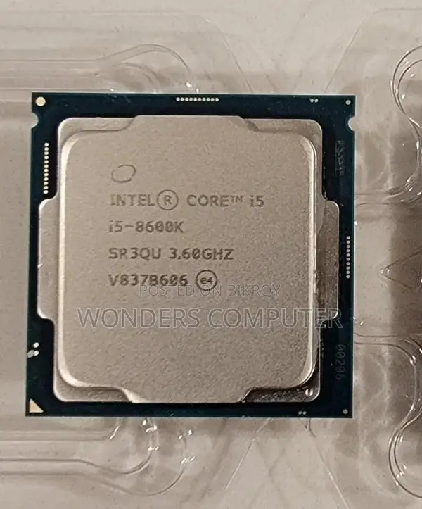 Core i5-8600K (8th Gen Coffee Lake) 6 Cores, 6 Threads