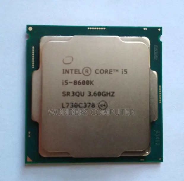 Core i5-8600K (8th Gen Coffee Lake) 6 Cores, 6 Threads - WONDERS