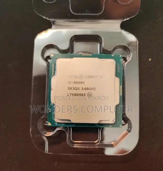 Core i5-8600K (8th Gen Coffee Lake) 6 Cores, 6 Threads
