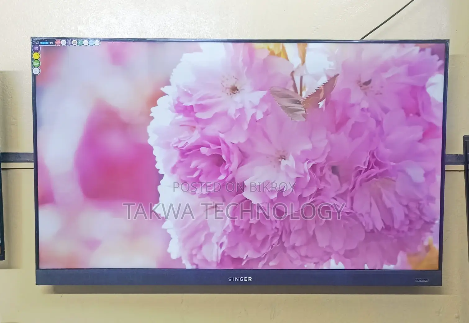 SINGER-50" Inch Android Frameless Voice Control Dolby Soundbar System