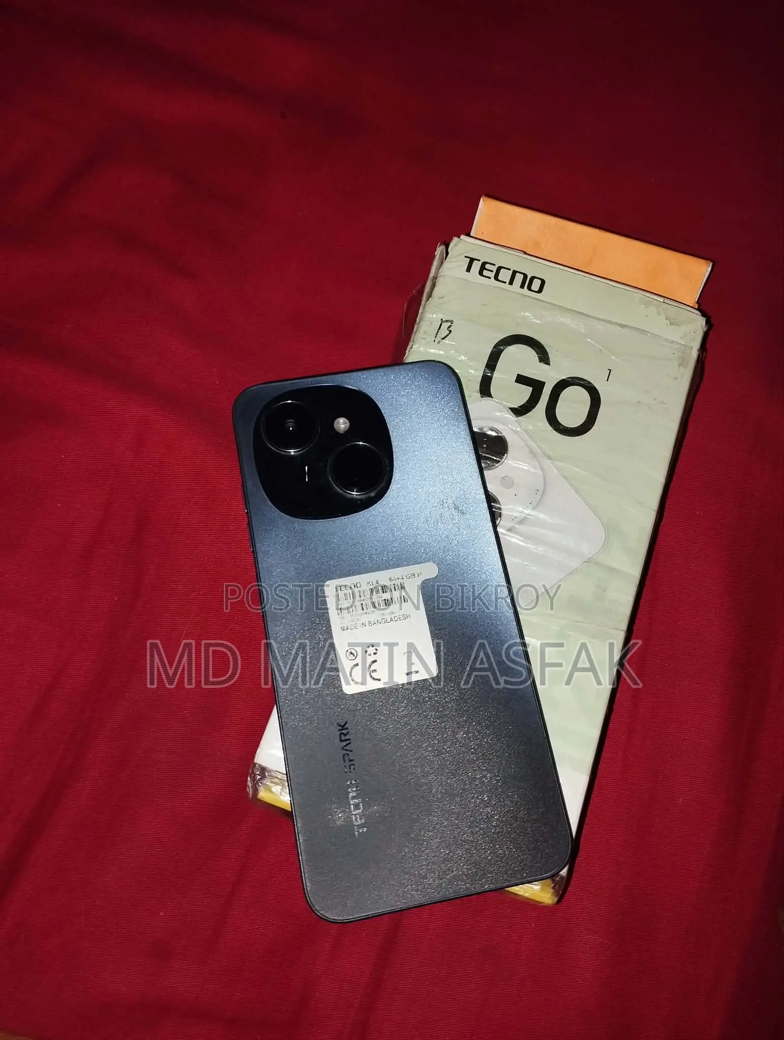 Tecno Spark Go 4/64 (Used)