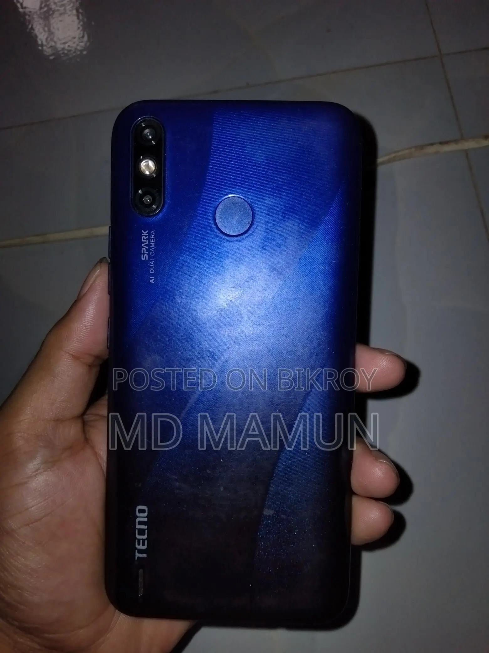 Tecno Spark 4 . (Used)