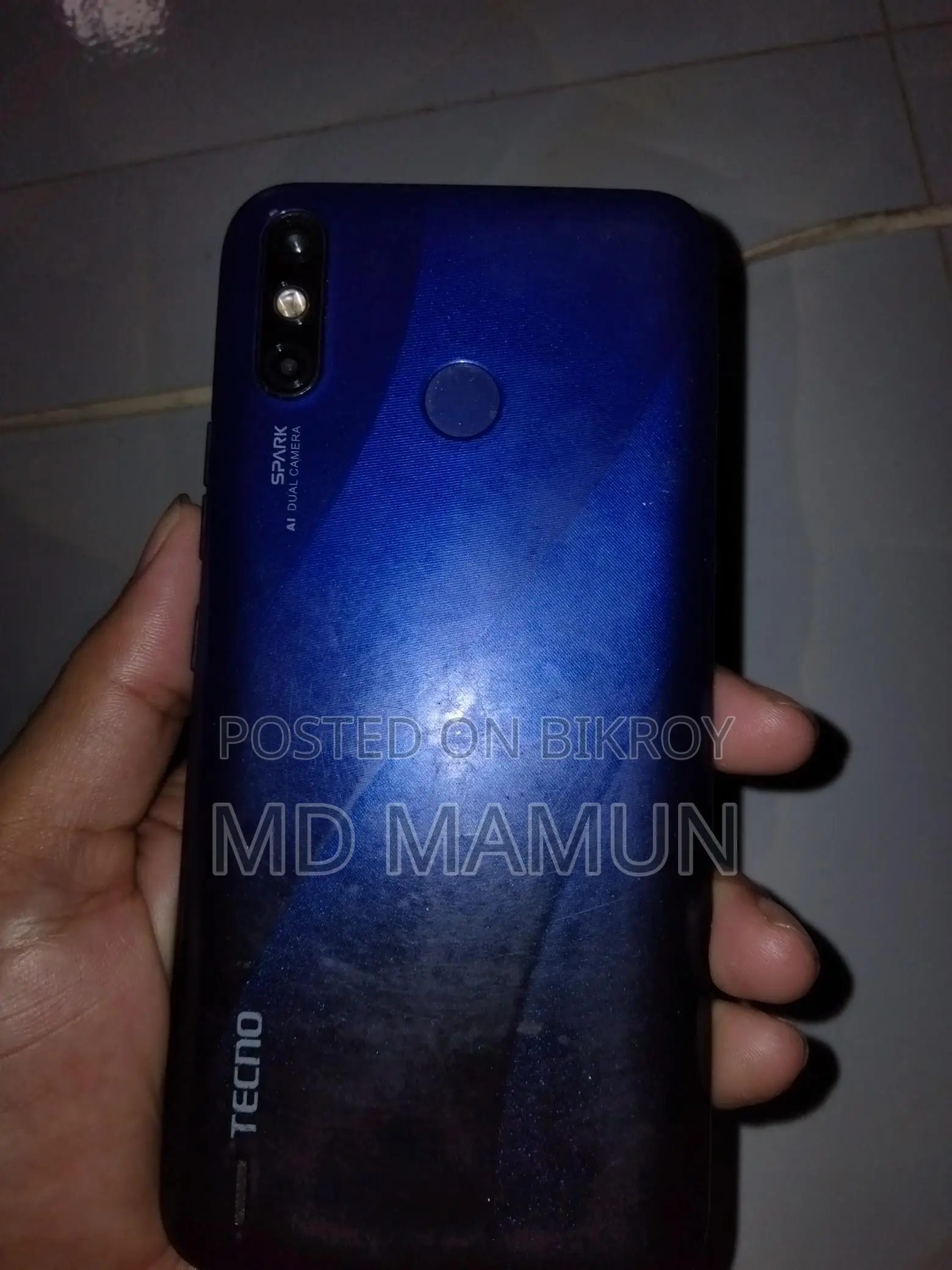 Tecno Spark 4 . (Used)