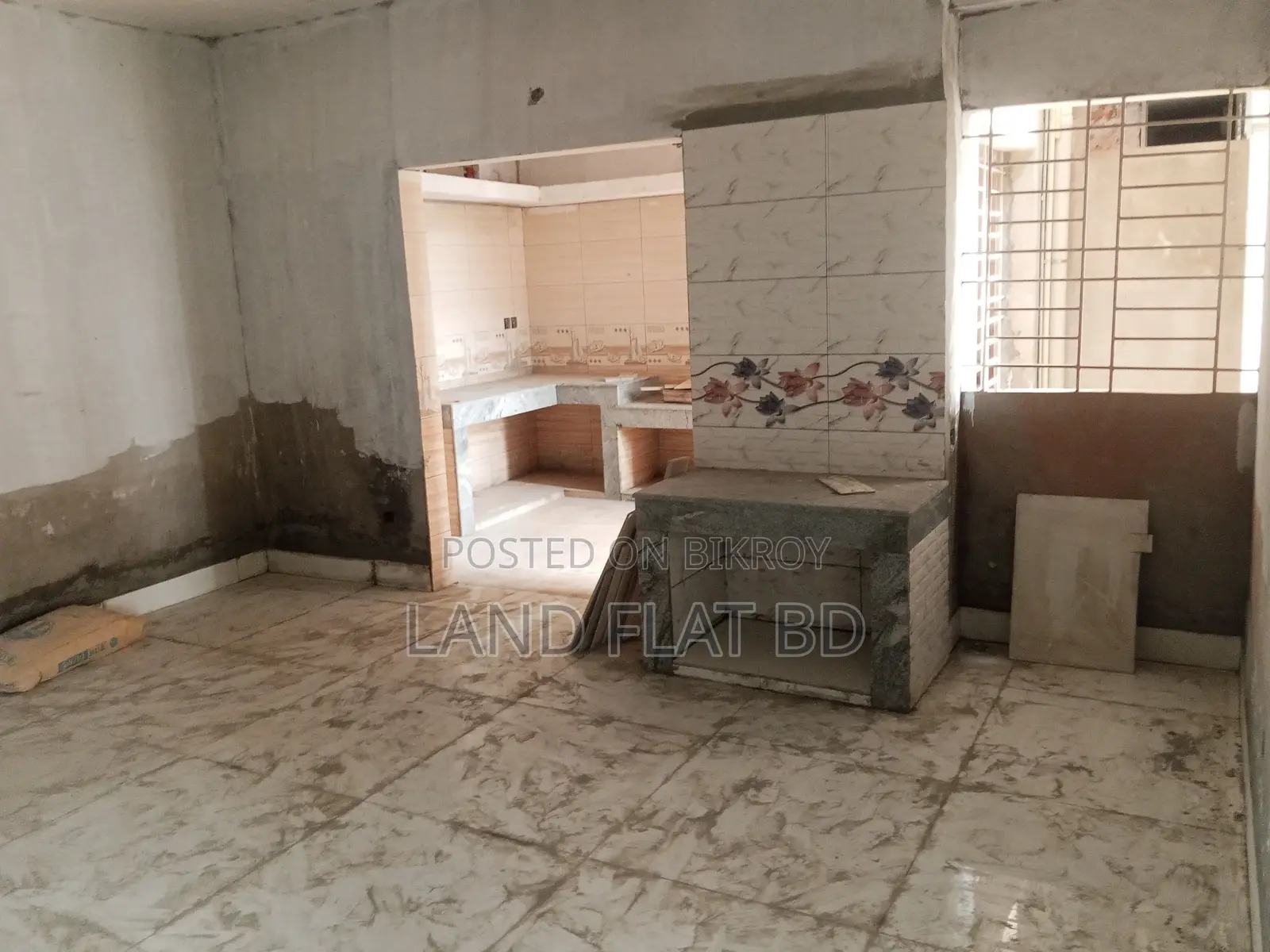 1414 Sq Ft Ready Flat for Sale, South Facing, Mohammadpur