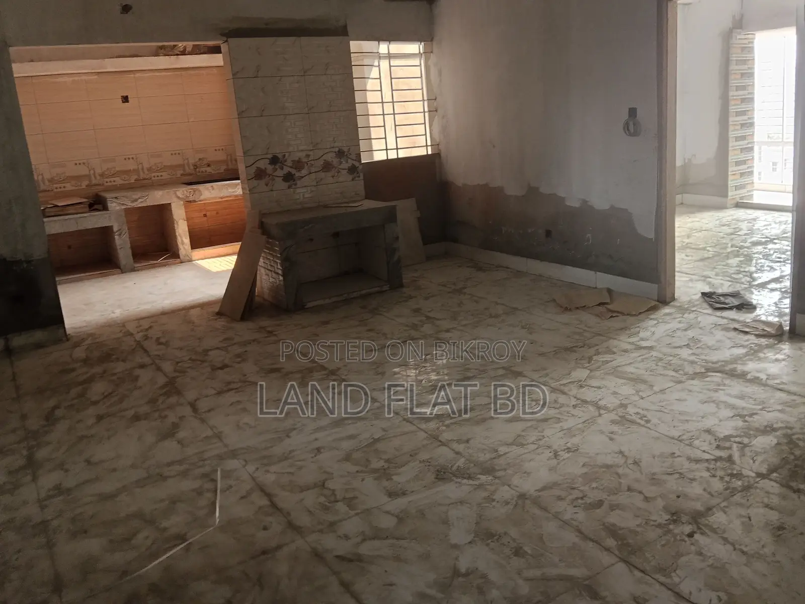 1414 Sq Ft Ready Flat for Sale, South Facing, Mohammadpur