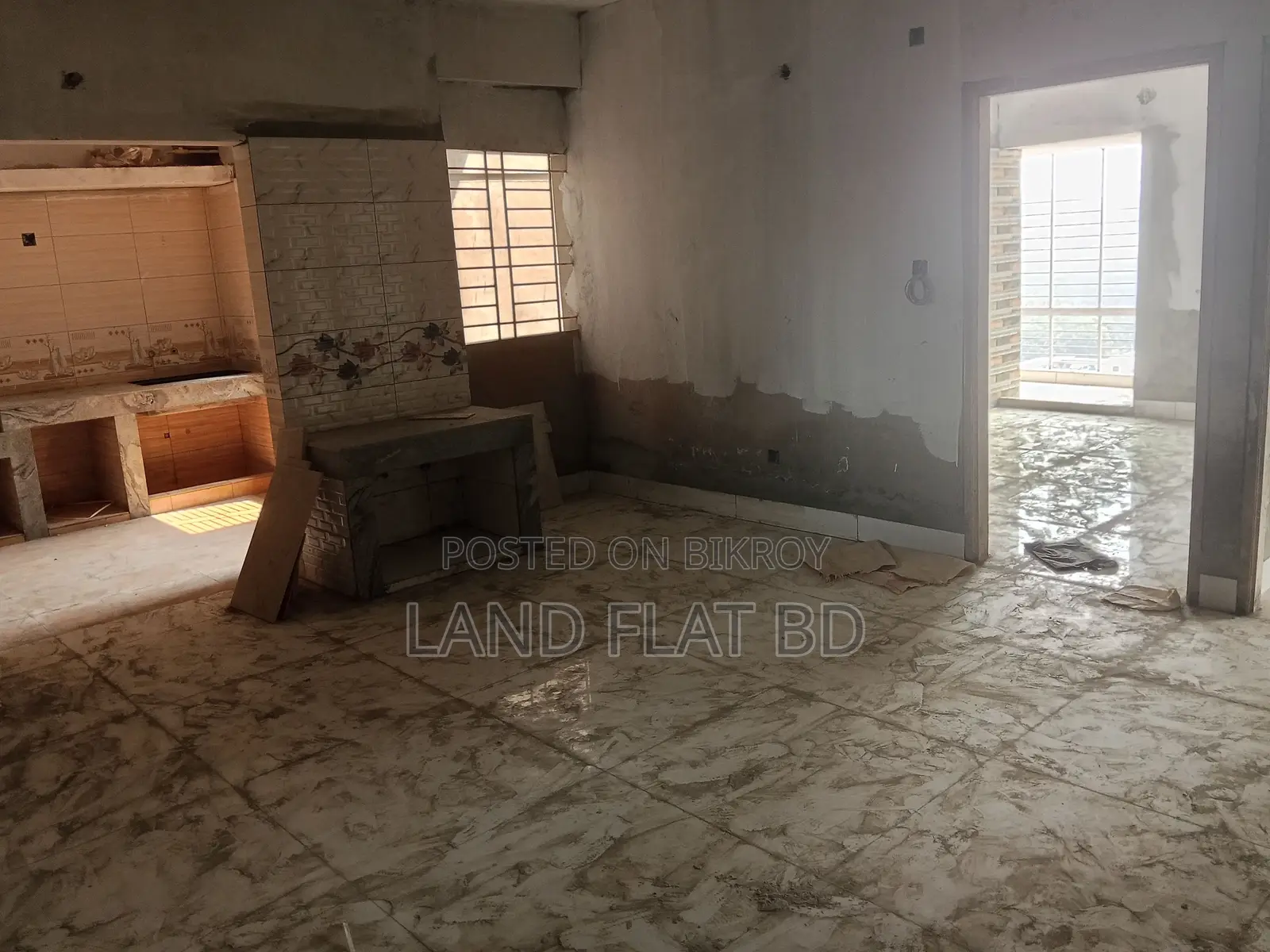 1414 Sq Ft Ready Flat for Sale, South Facing, Mohammadpur