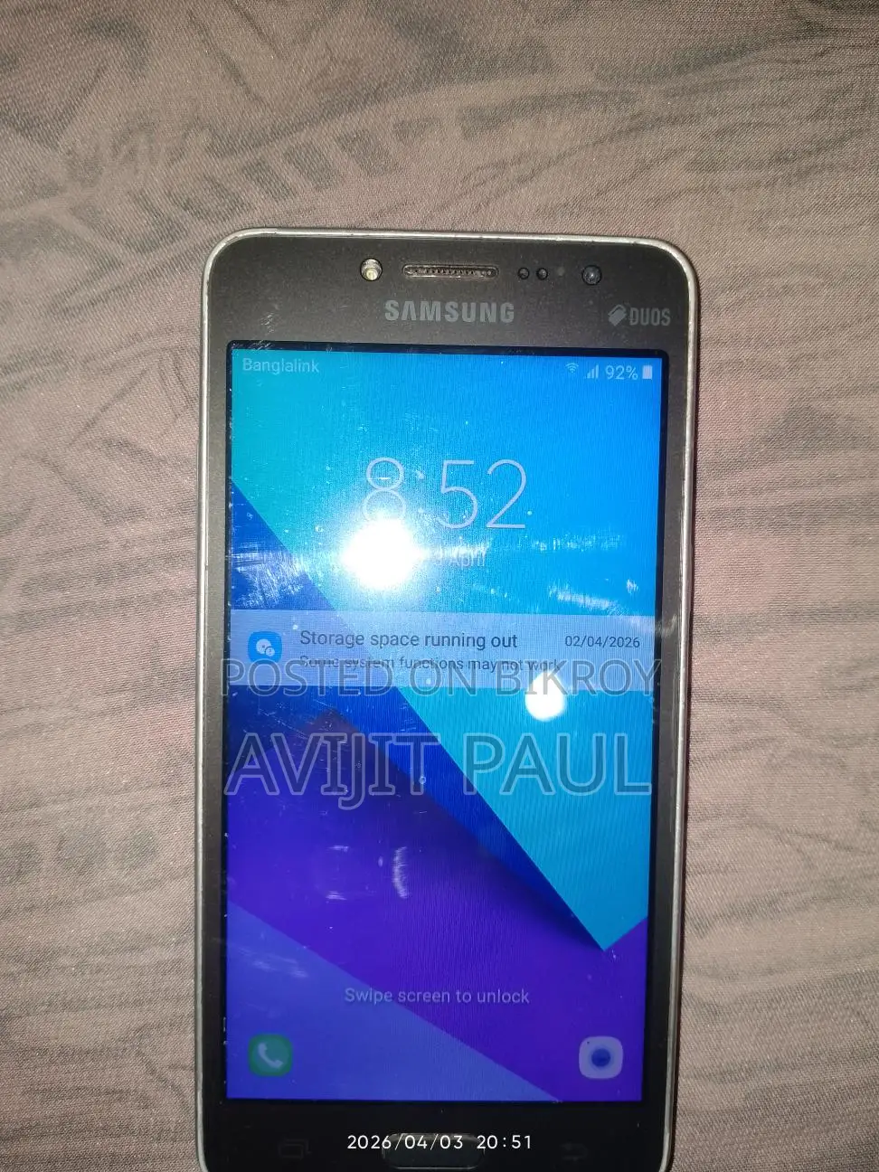 Samsung Galaxy Grand Prime Plus (Used)