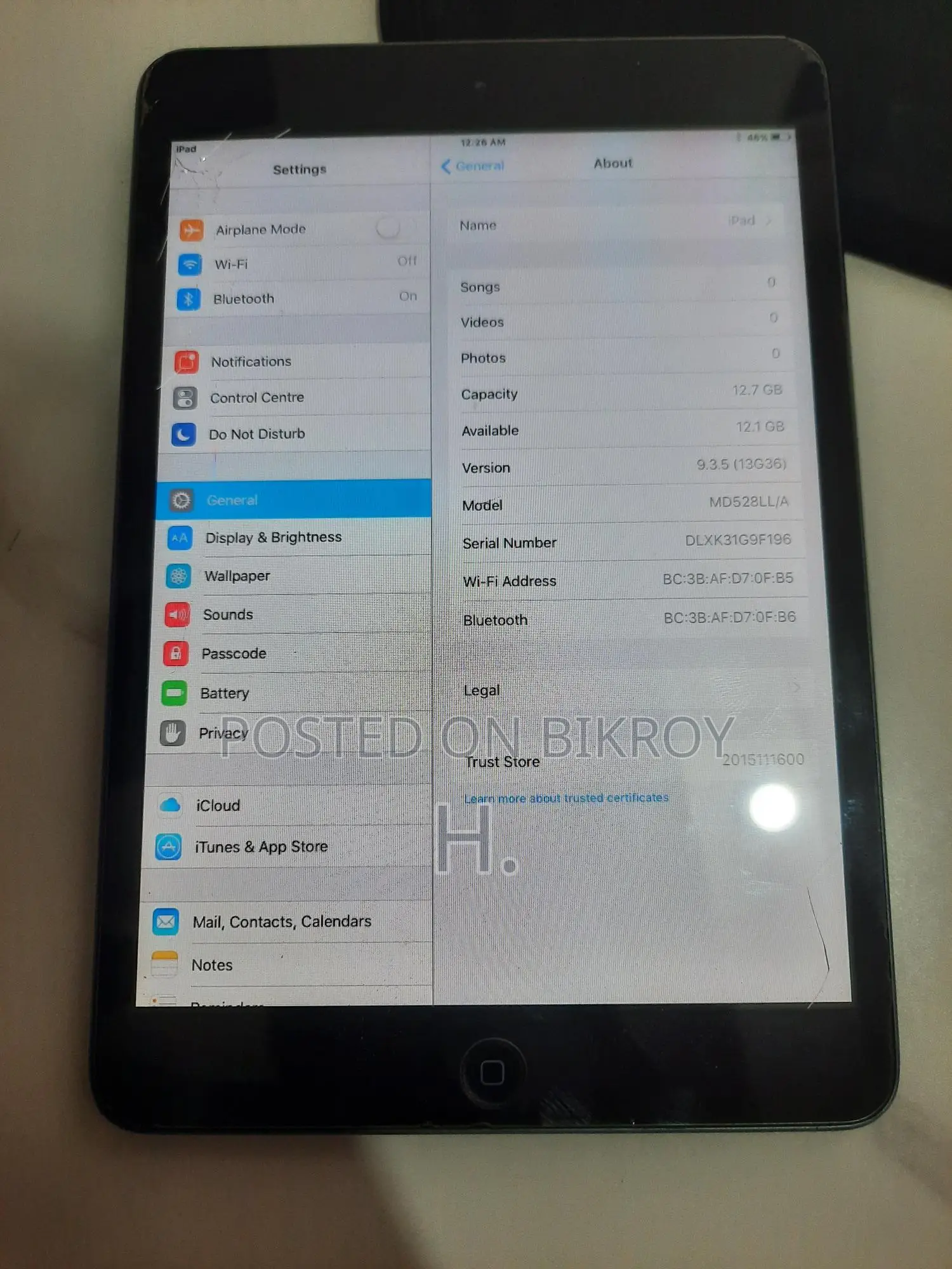 Apple iPad Mini 5 16 GB Black