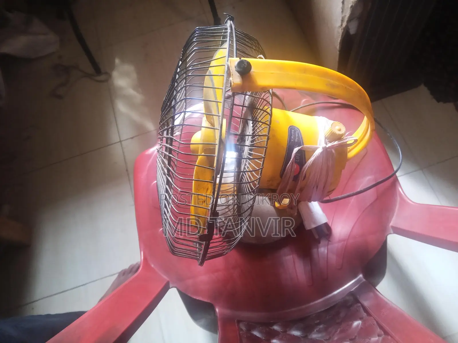 A fan for sale