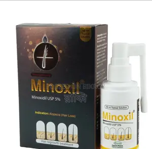 Medicated Solution for Hair Loss with Minoxil