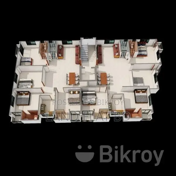 Flat for Sale in Ready Plot @ Nabinagar Housing, 1350 Sq Ft