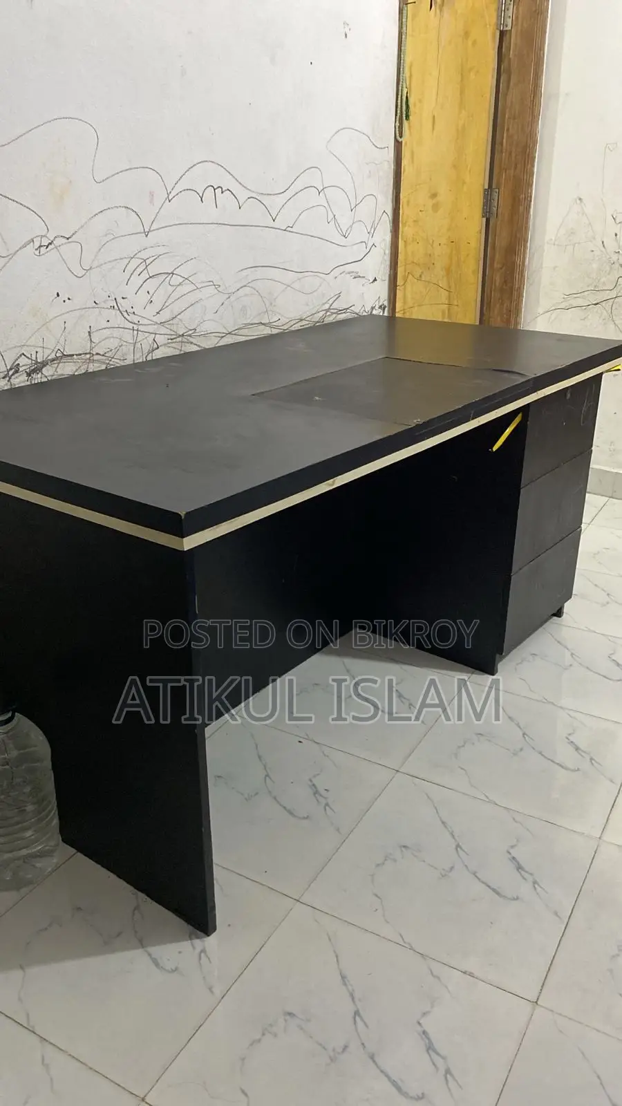 1 Business Table with 4 Chairs and 2 Study Tables