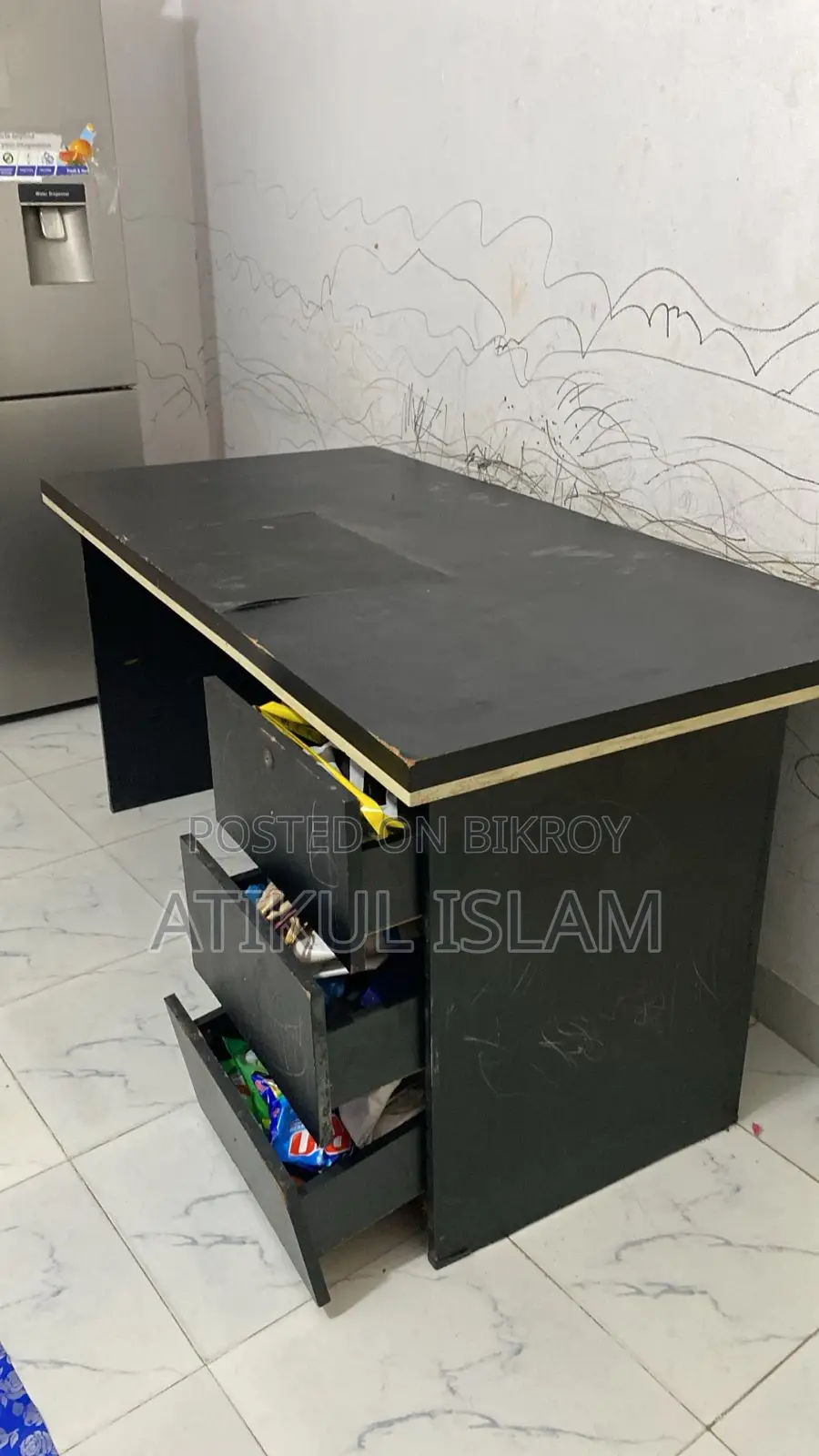 1 Business Table with 4 Chairs and 2 Study Tables