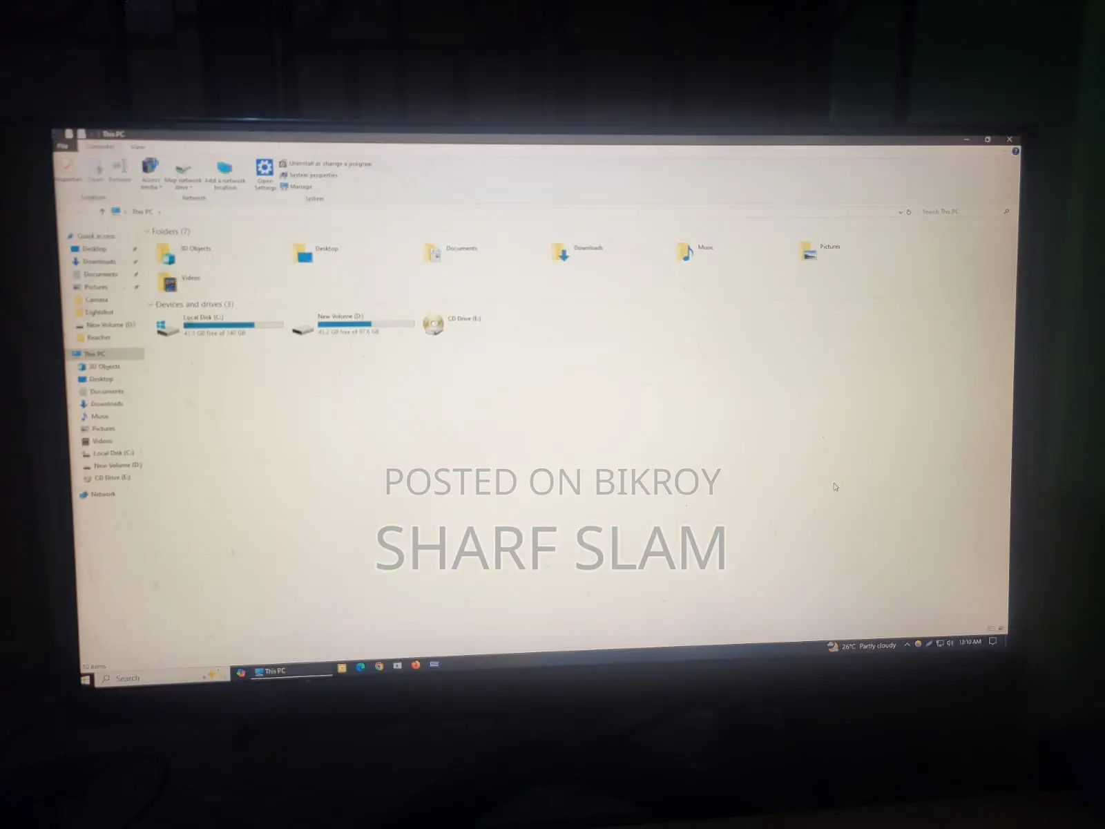 Samsung 22" Borderless Monitor