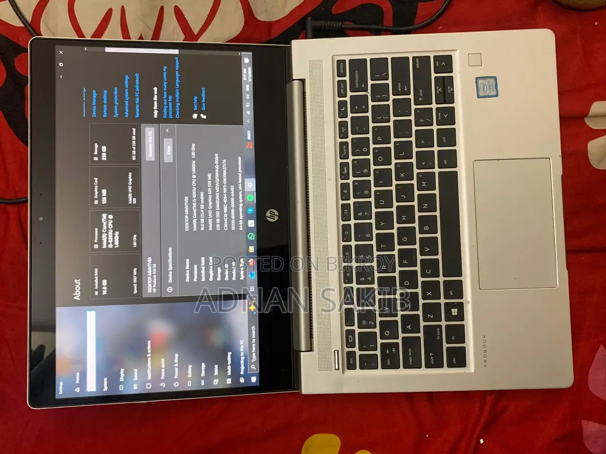 HP ProBook 430 G6 | Intel®️Core™️ I5 - 8265U 256/16 GB (Touch)