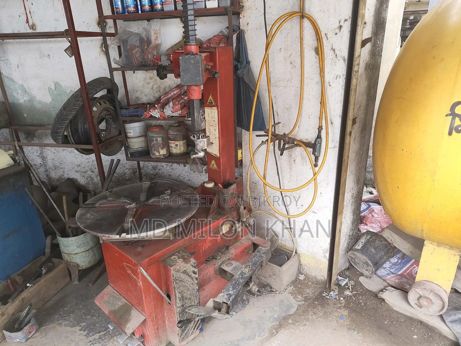Air Pump and Jack Machine