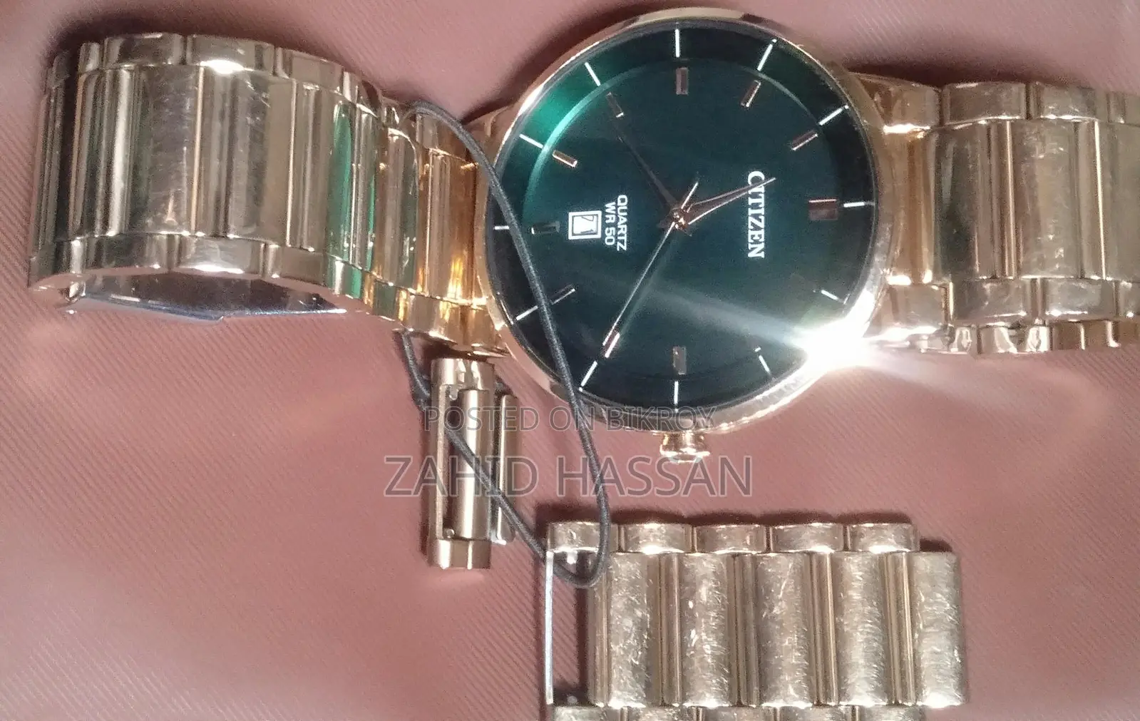 Citizen Green Dial Luxury Watch for Sale - Fresh Condition!