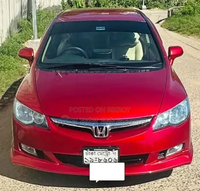 Honda Civic red 2007