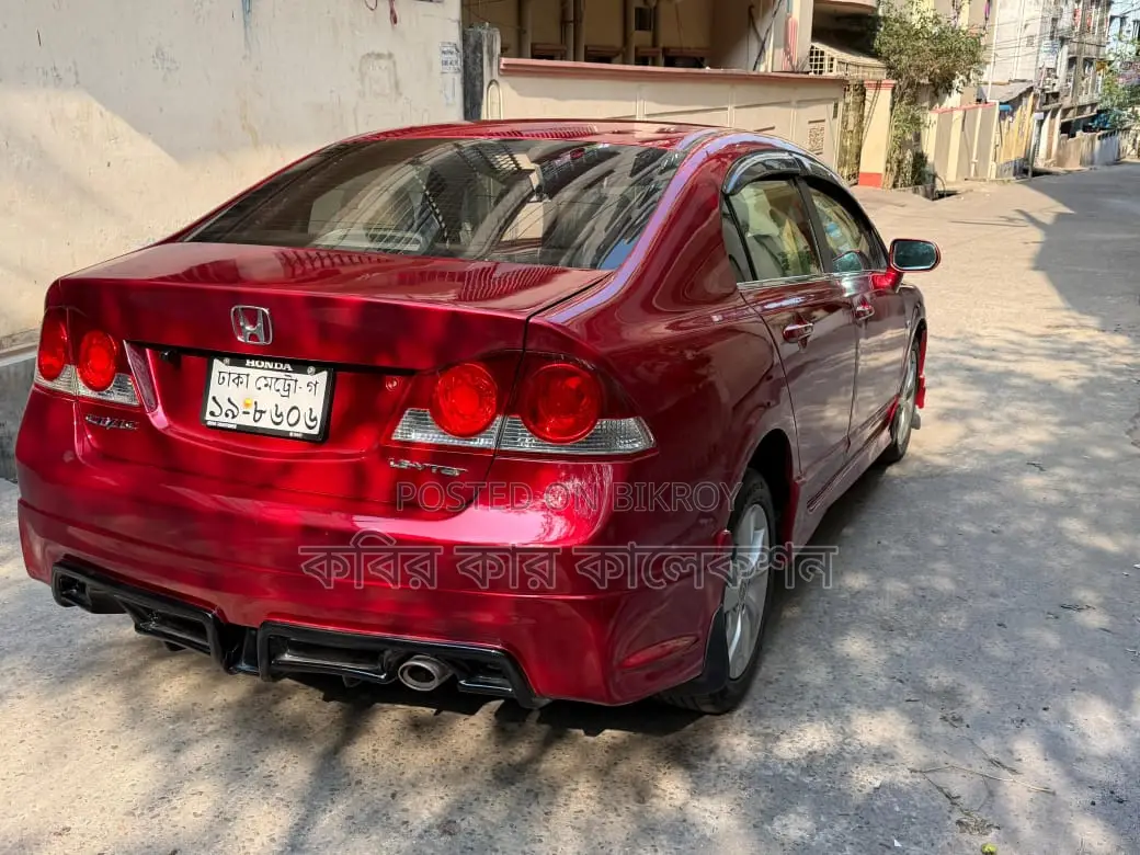 Honda Civic red 2007