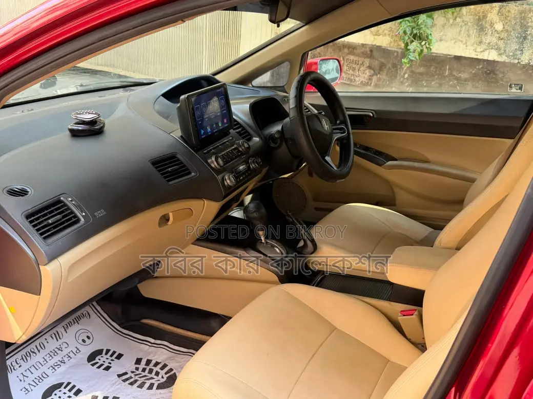 Honda Civic red 2007