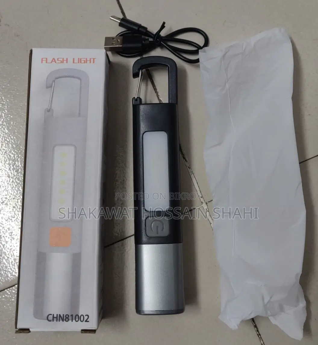 High Power LED Portable Multifunction USB Rechargeable Waterproof Light