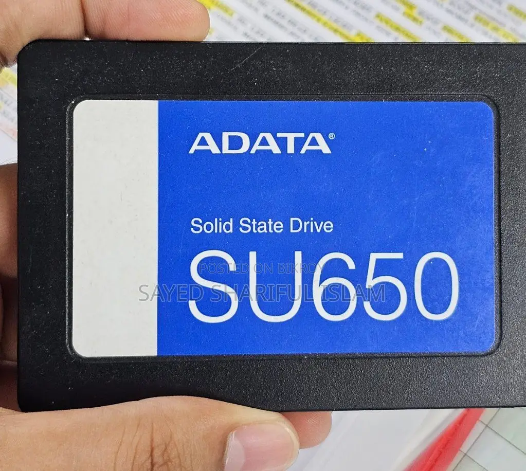 ADATA Ultimate SU650 256GB SSD ( প্রায় ৩ মাসের মতো Use করা হয়েছে)