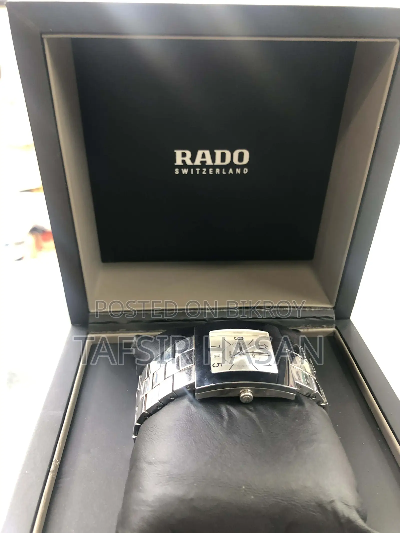 Rado Diastar Square Silver Dial – Swiss Made Full Set