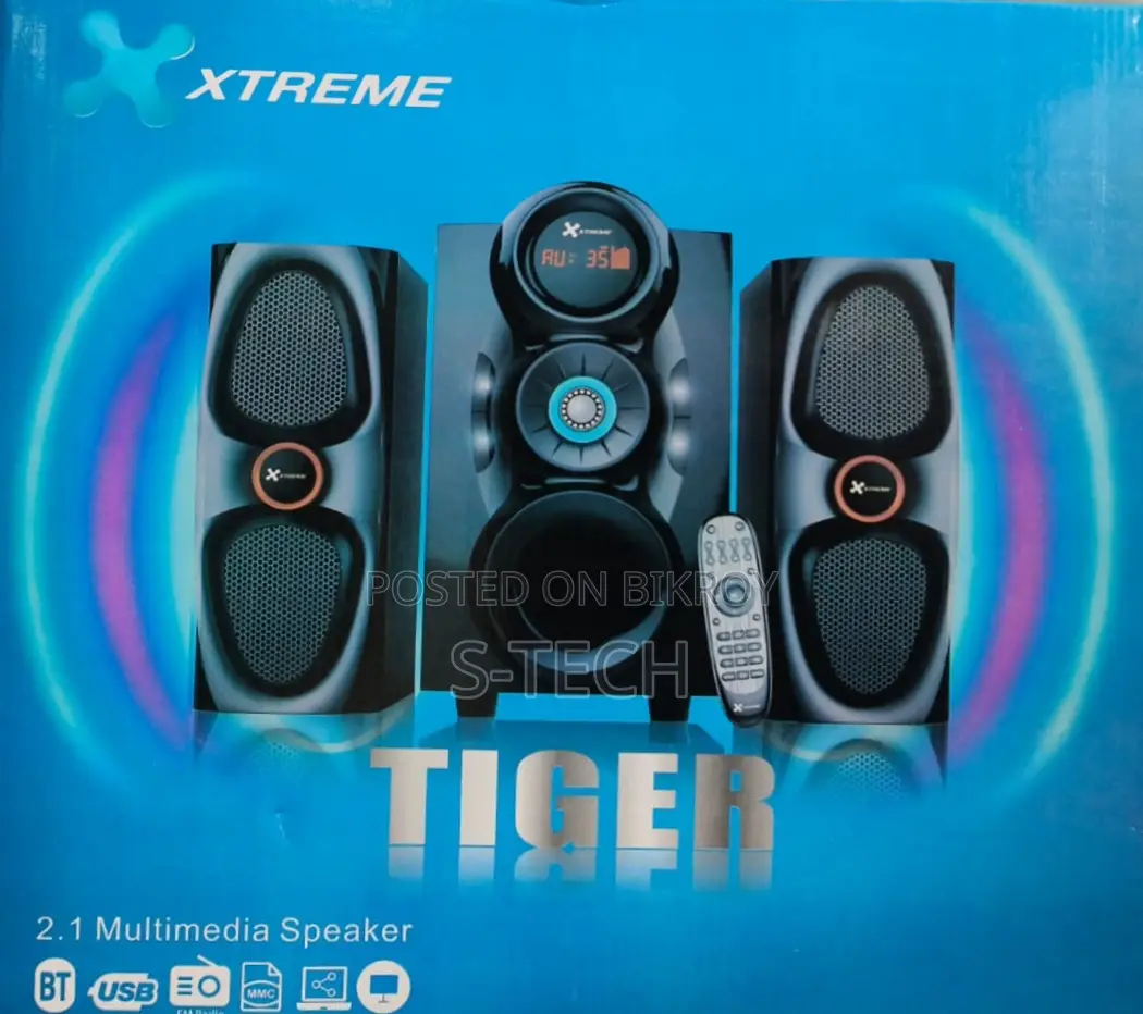 Xtreme Tiger 2:1 Multimedia Speaker