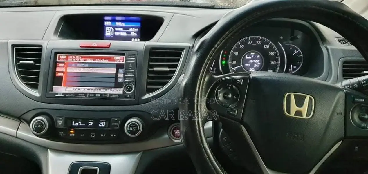 Honda CR-V G LEATHER SUNROOF 2014 Black