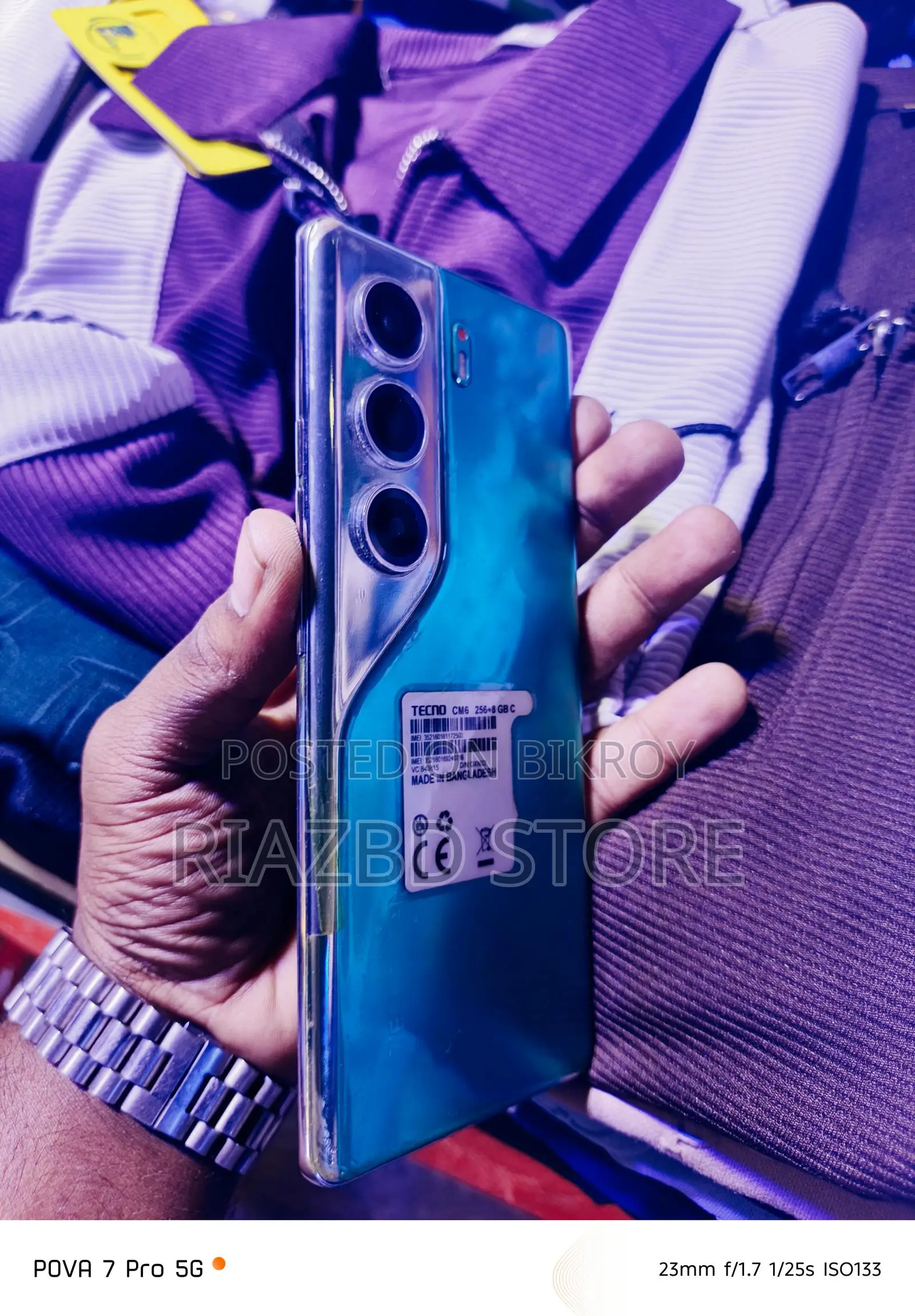 Tecno Cemon 40 Pro , (Used)
