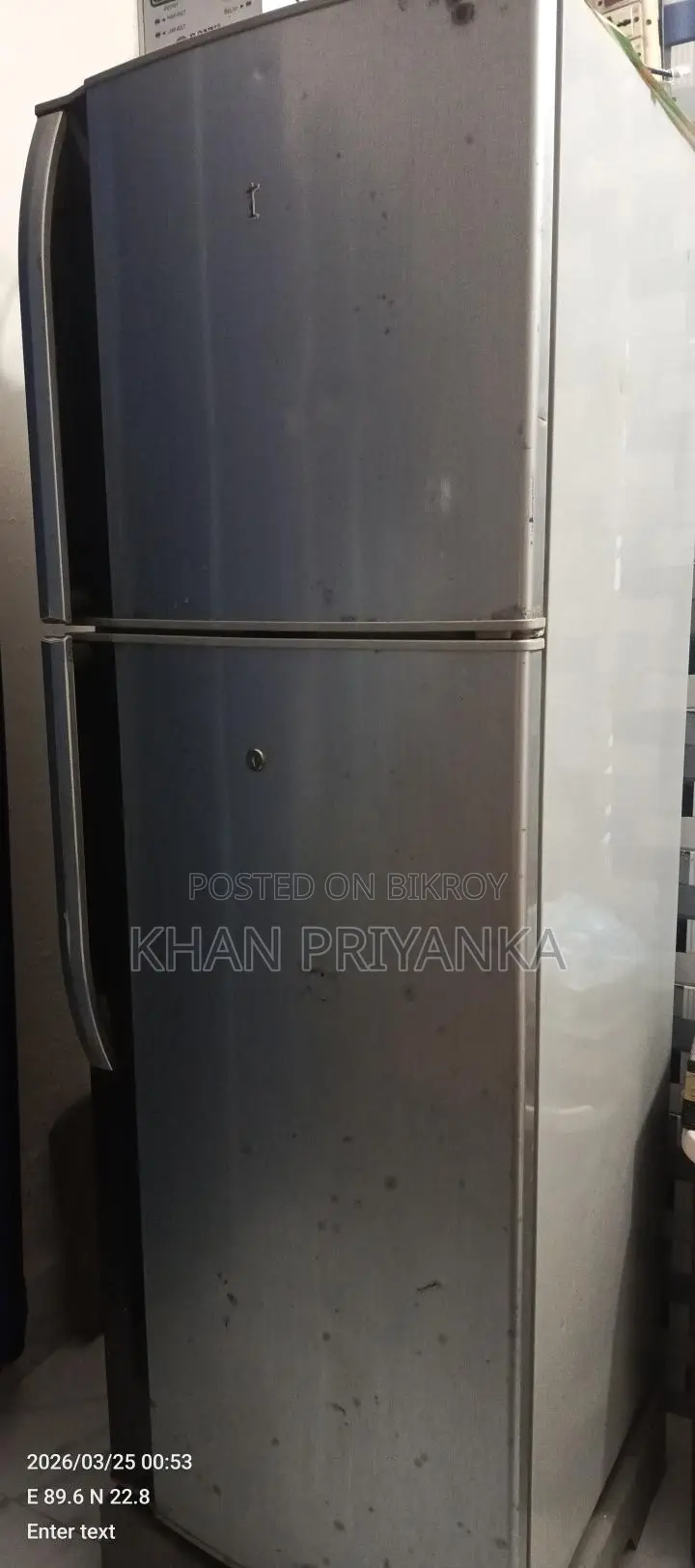 Fridge Rated total gross volume: 274 L