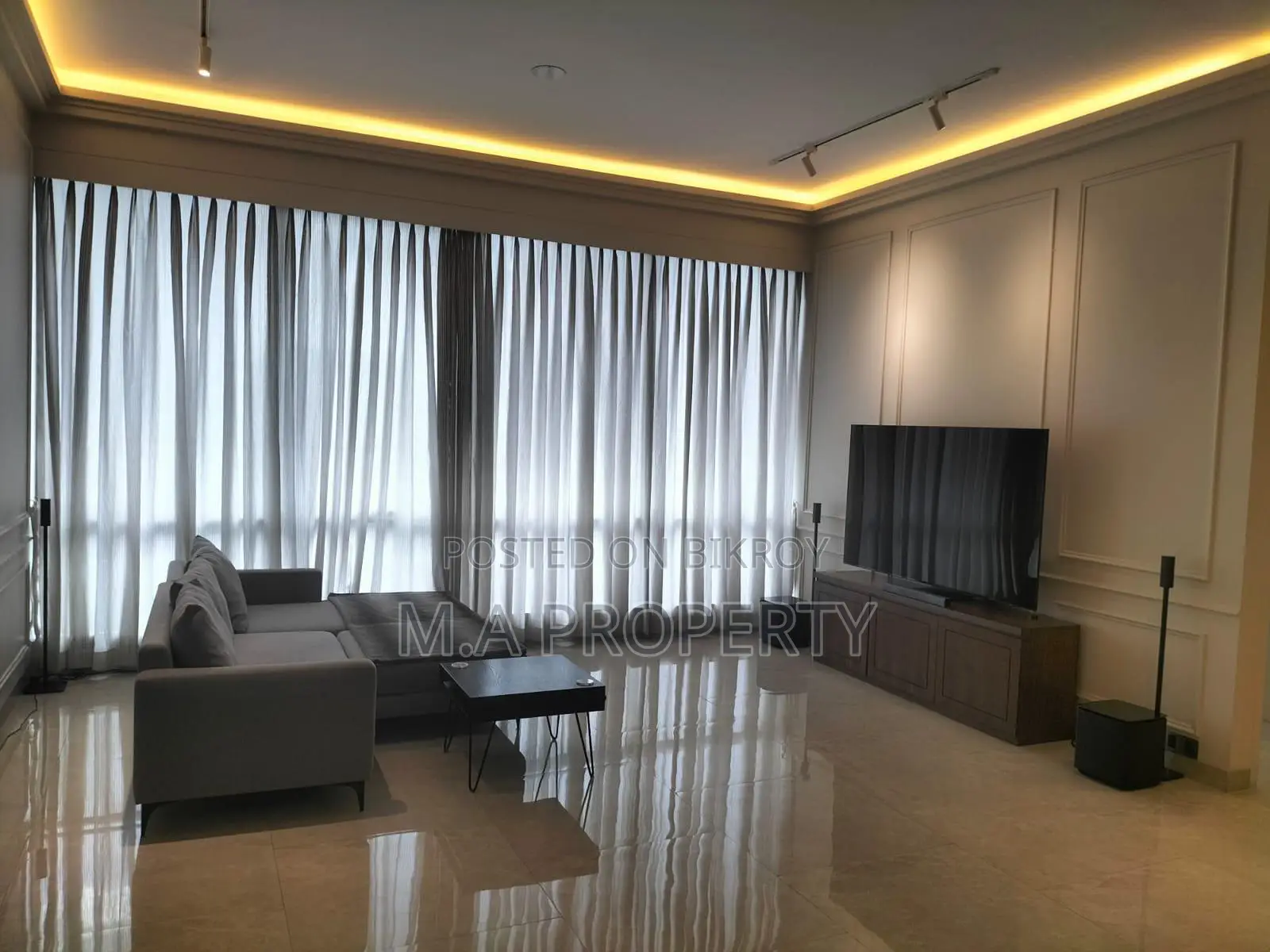 Fully Furnished 4-Bedroom Apartment (3000 sqft)
