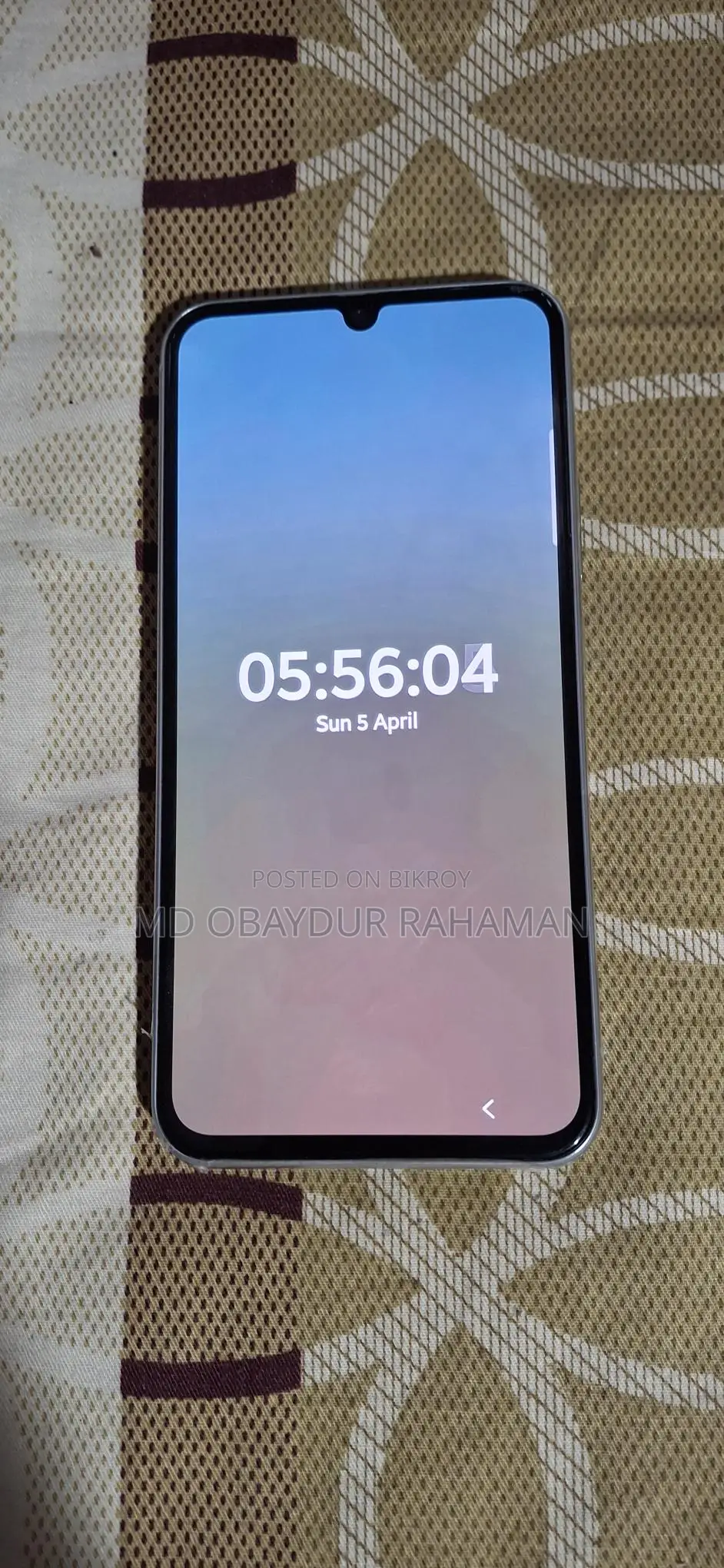 Samsung Galaxy A34 almost new (Used)