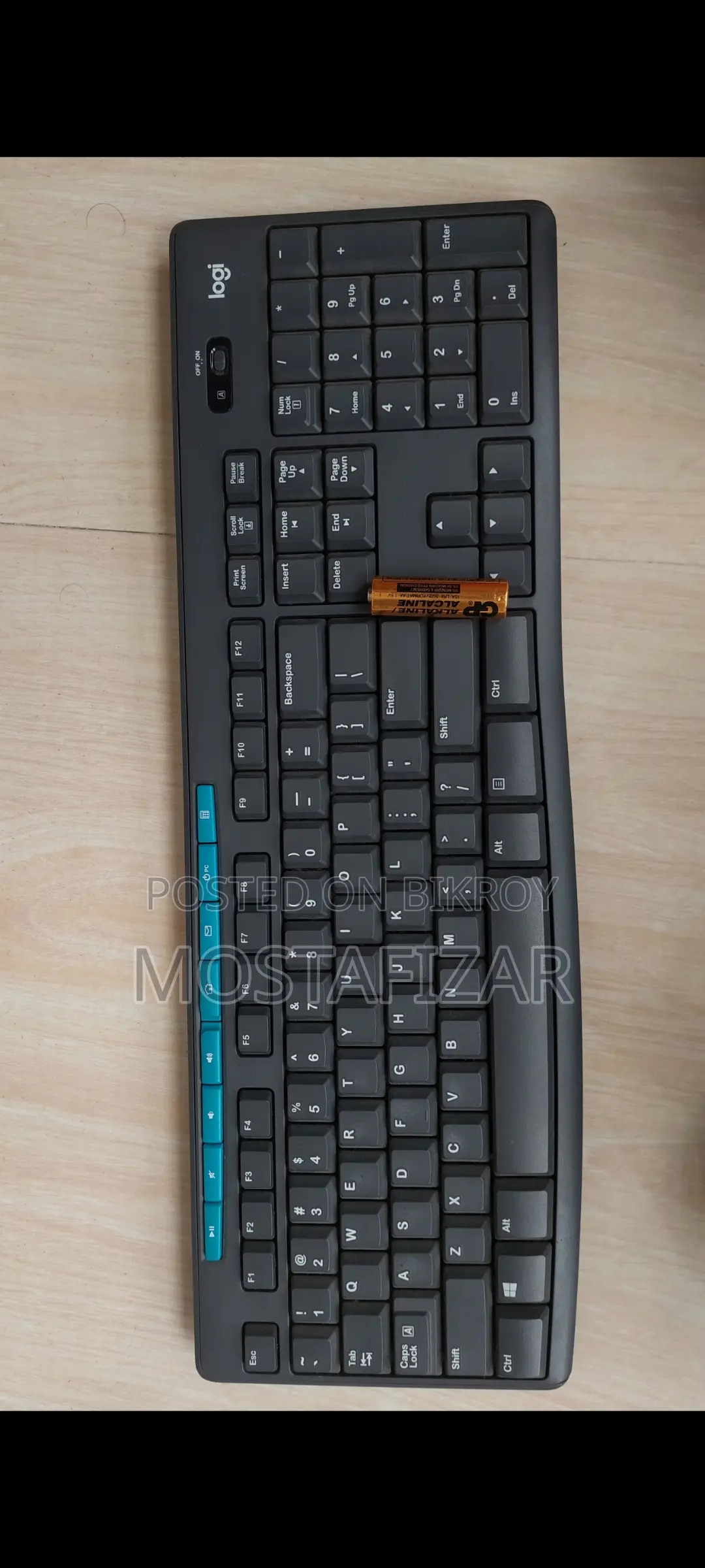 Logi-tech MK235 Standard Size Wireless Keyboard