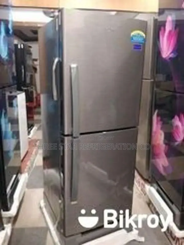 236 Liter Whirlpool Fridge – Chromium Steel, Smart Cooling