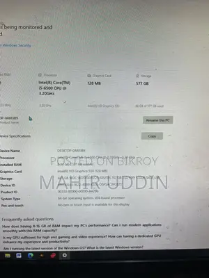 Inbox for Laptop Exchange