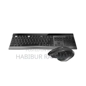 Rapoo 9900m Multi-mode Wireless Keyboard & Mouse Combo – Black
