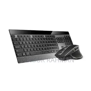 Rapoo 9900m Multi-mode Wireless Keyboard & Mouse Combo – Black
