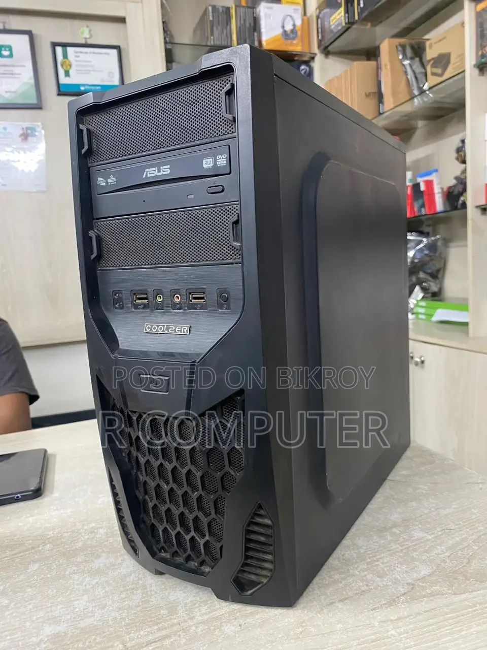 Desktop PC Intel Core i3 (4th Gen)_Ram 8GB & SSD 120GB With 500GB HDD