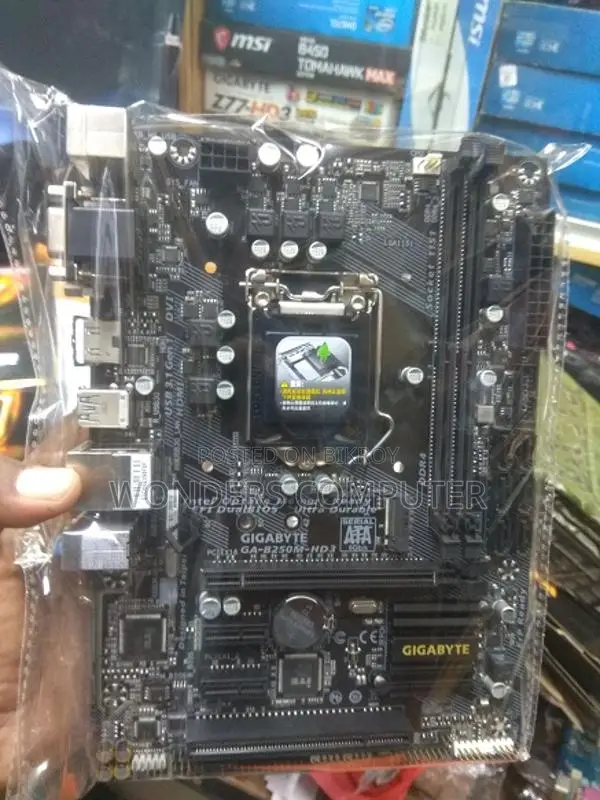 ১ বছরের ওয়ারেন্টিসহ Gigabyte GA‑B250‑HD3 মাদারবোর্ড