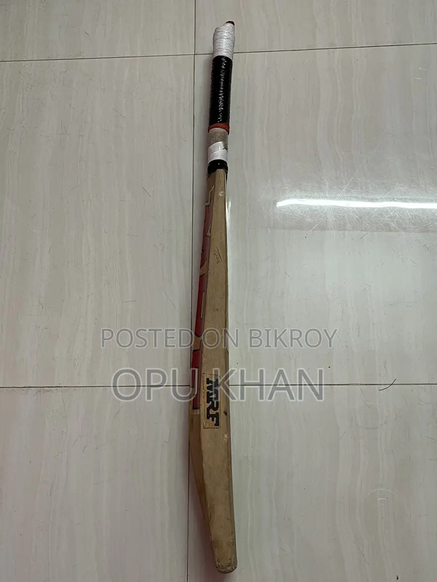 MRF Genius Cricket Bat Kashmir Willow – Used