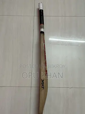 MRF Genius Cricket Bat Kashmir Willow – Used