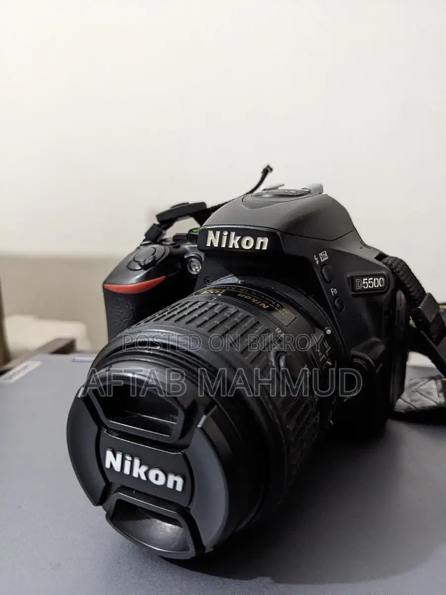 nikon d5500 + 18-55mm yongnuo 50 mm prime lens