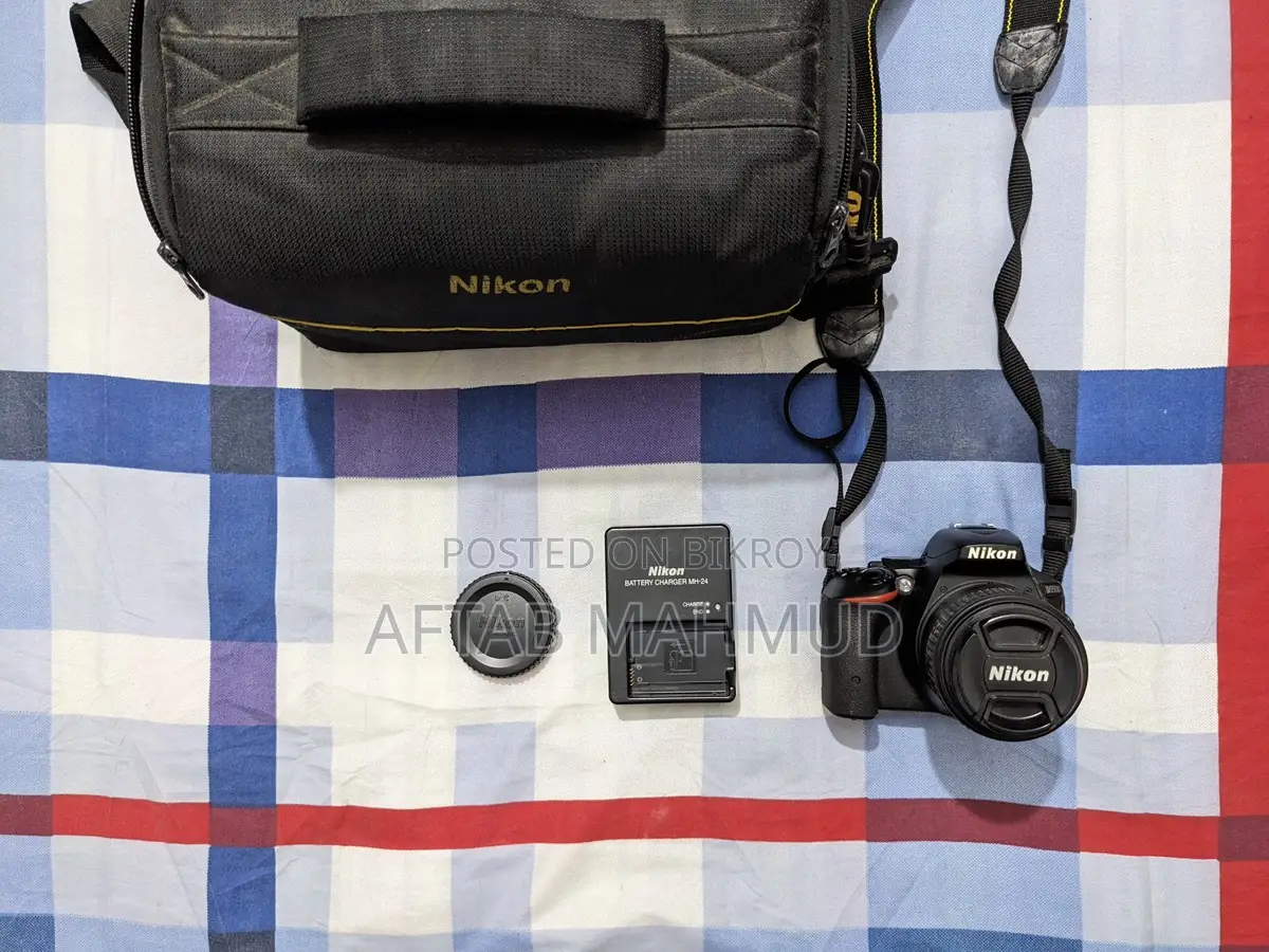 nikon d5500 + 18-55mm yongnuo 50 mm prime lens